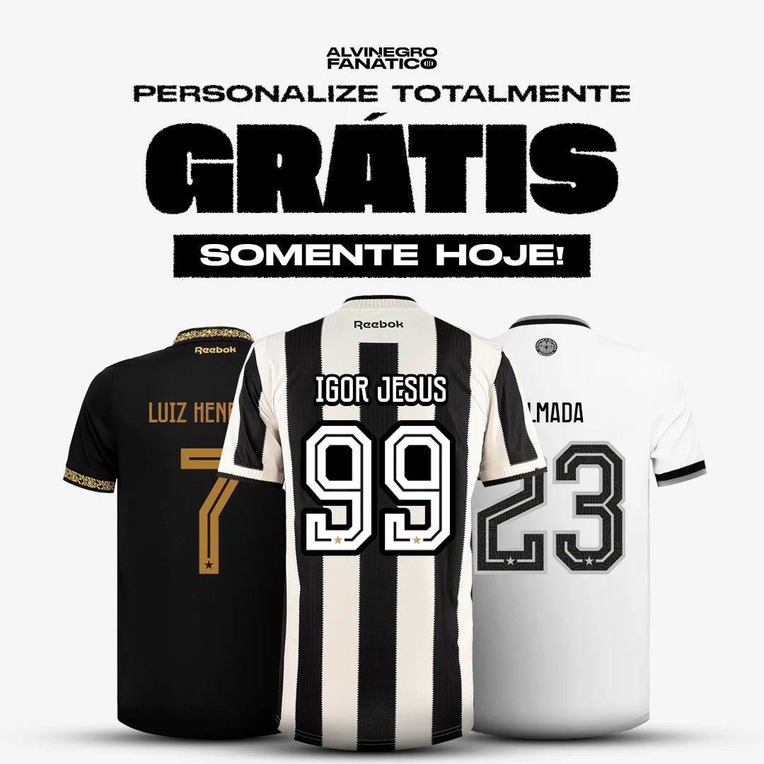 Camisa Oficial Fogão 2024/25 II Todos Patrocínios